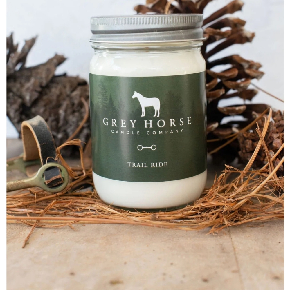 Grey horse candles - Picture 4 of 5